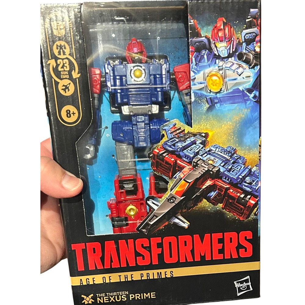 Transformers Age of the Primes Nexus Prime Voyager Class 23 Step Action Figure